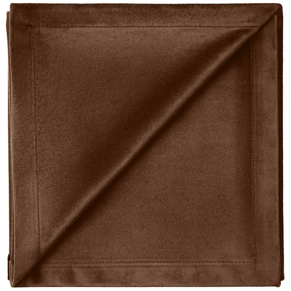 Салфетка бархатная горький шоколад - Фото 1