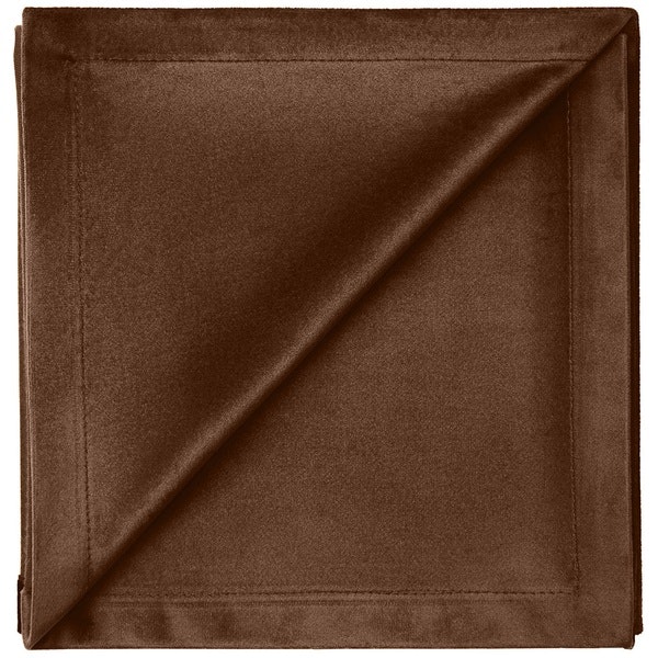 Салфетка бархатная горький шоколад