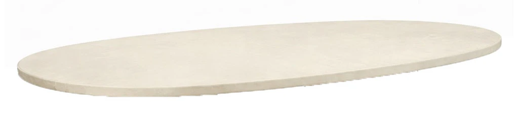 Чехол для столешницы овального стола Арис, светло-бежевый бархат