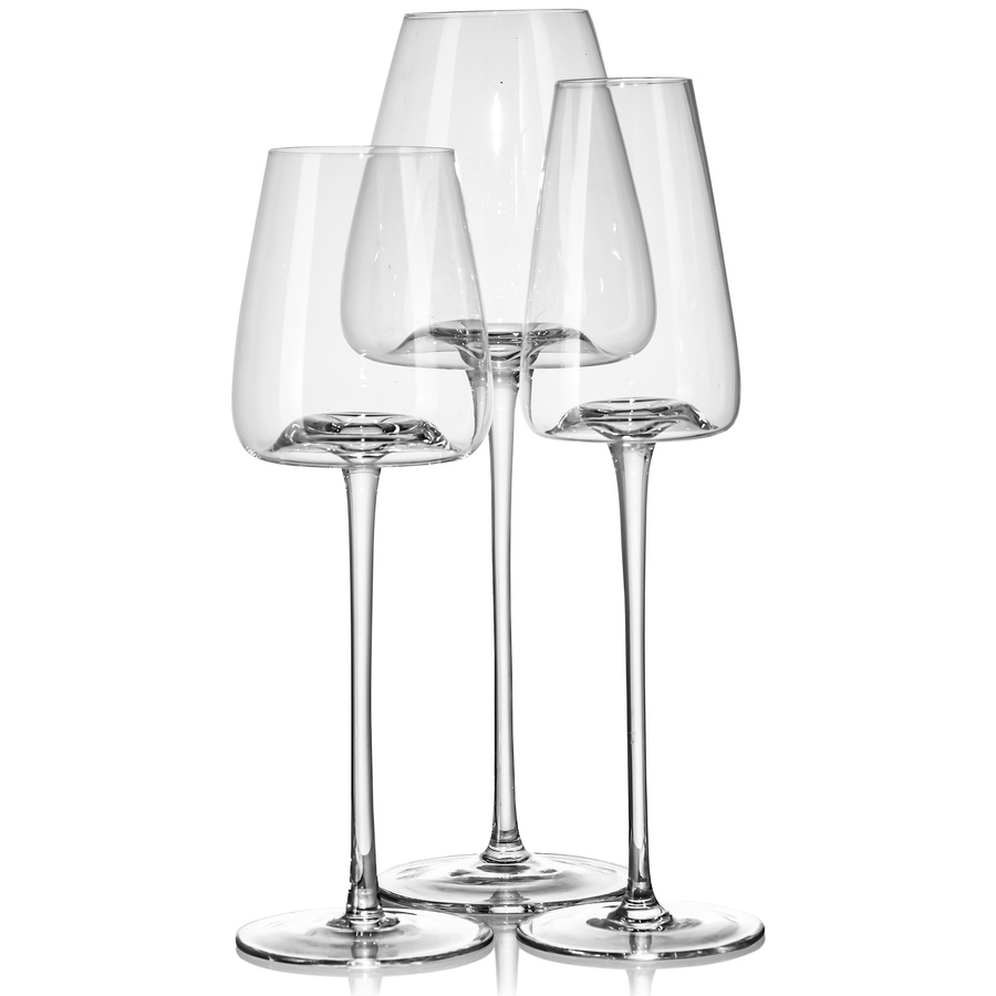 Бокал «Люксор» для красного вина прозрачный - Фото миниатюра 3