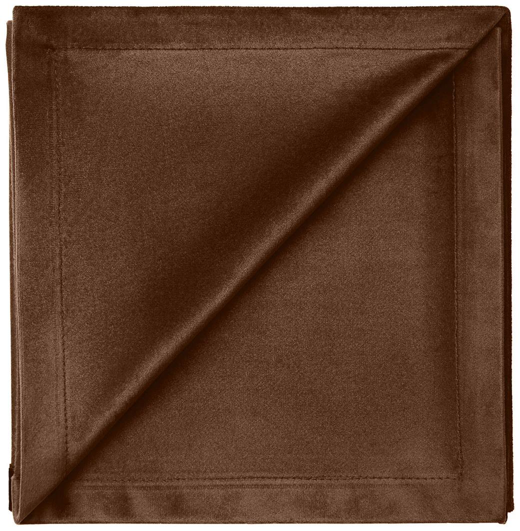 Салфетка бархатная горький шоколад