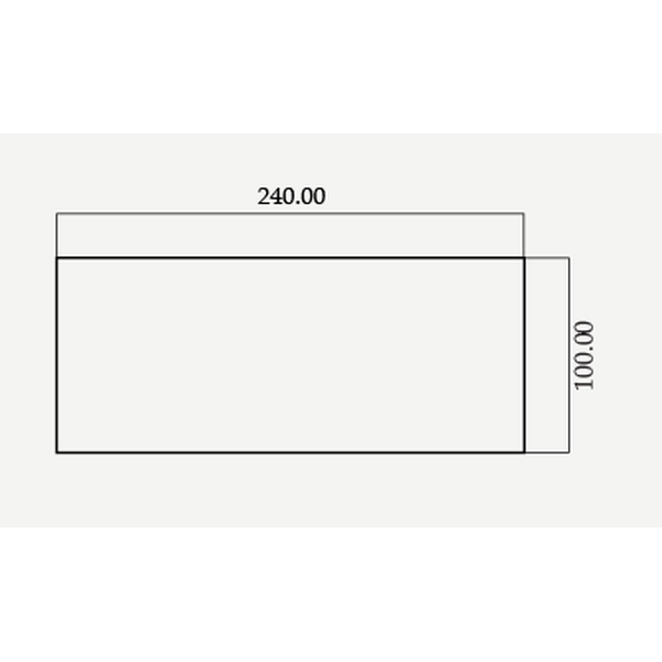 Стол широкий прямоугольный 240х100 см с мулетоном - Фото 3
