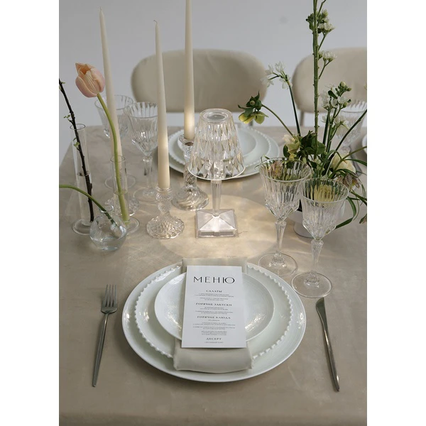 Набор подсвечников «Фортуна» прозрачные - Фото 3