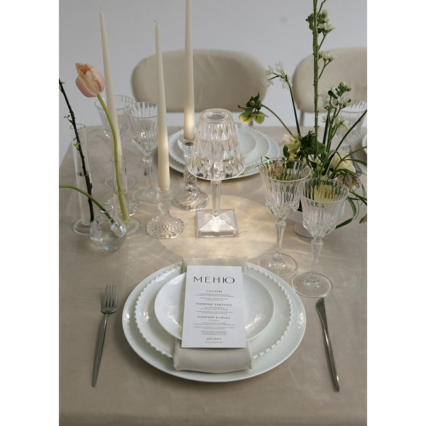 Набор подсвечников «Фортуна» прозрачные - Фото 3