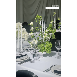 Салфетка габардин черная - Фото 4