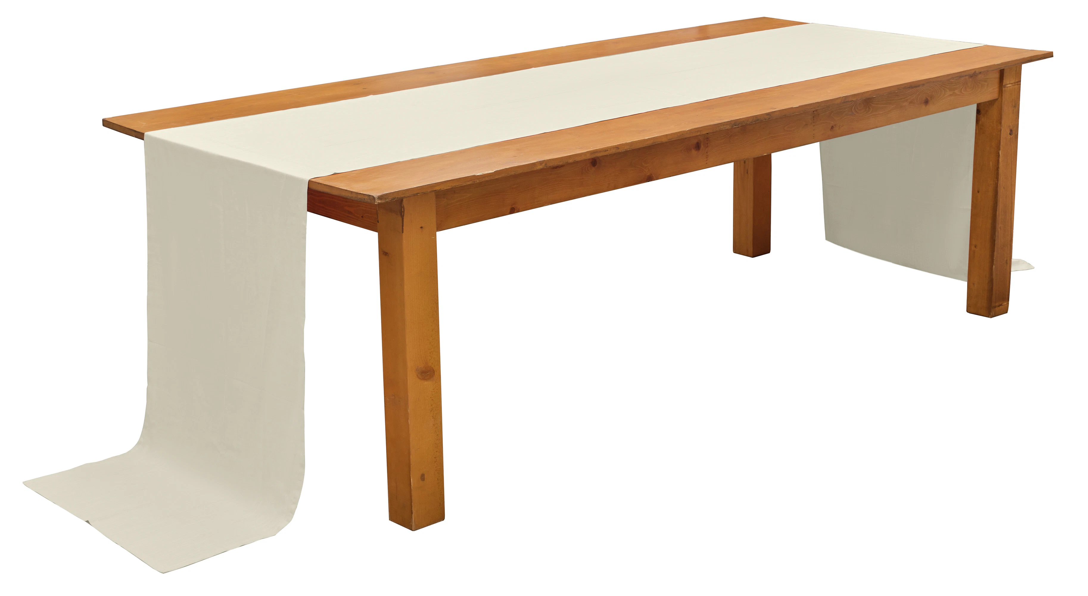 Раннер льняной светло-бежевый 