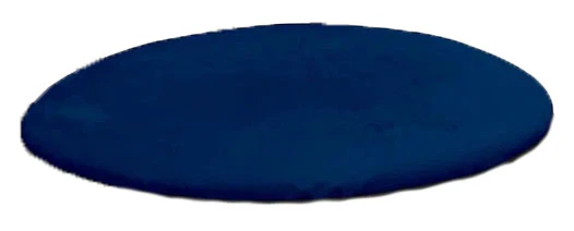 Чехол для подушки Венского стула из темно-синего бархата