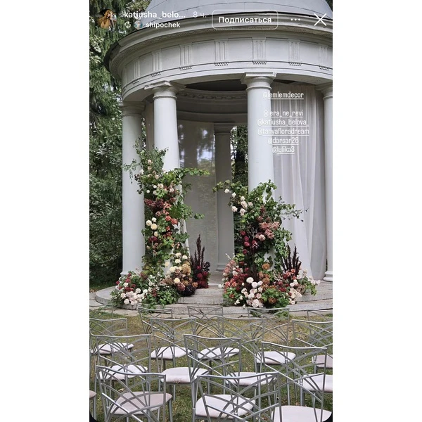 Стул «Хамелеон» серебряный, светло-серая подушка из бархата