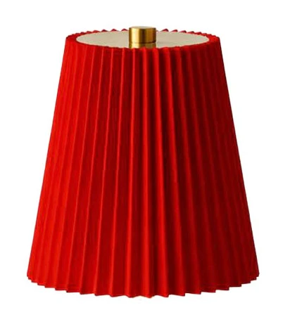 Абажур «Альба» красный