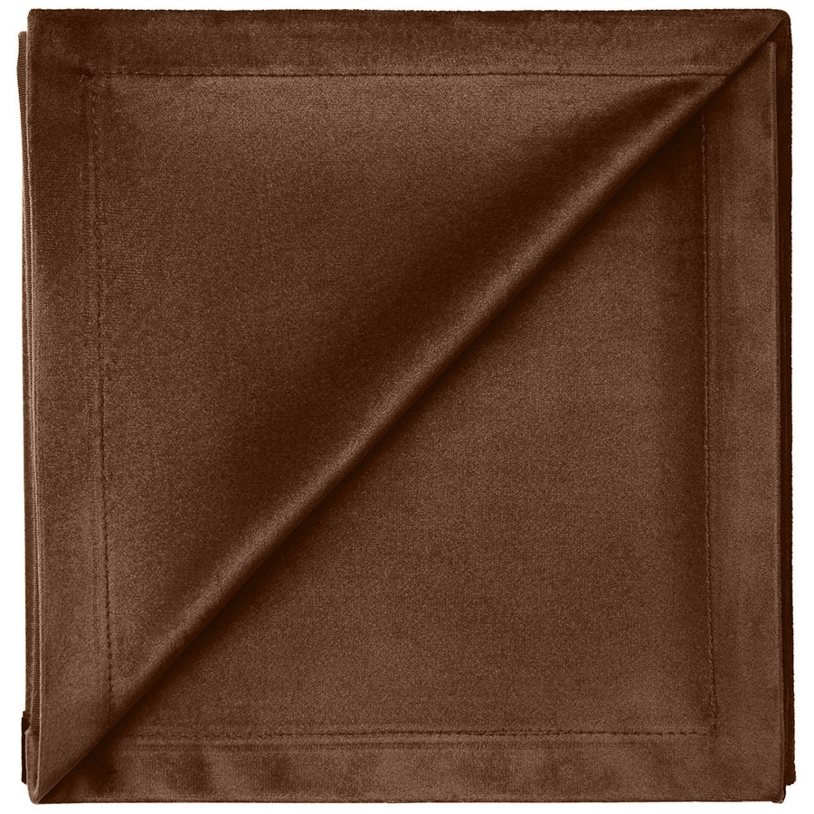 Салфетка бархатная горький шоколад - Фото миниатюра 1