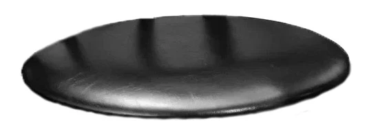 Подушка для Венского стула черная, кожа. Сдаётся со стулом.