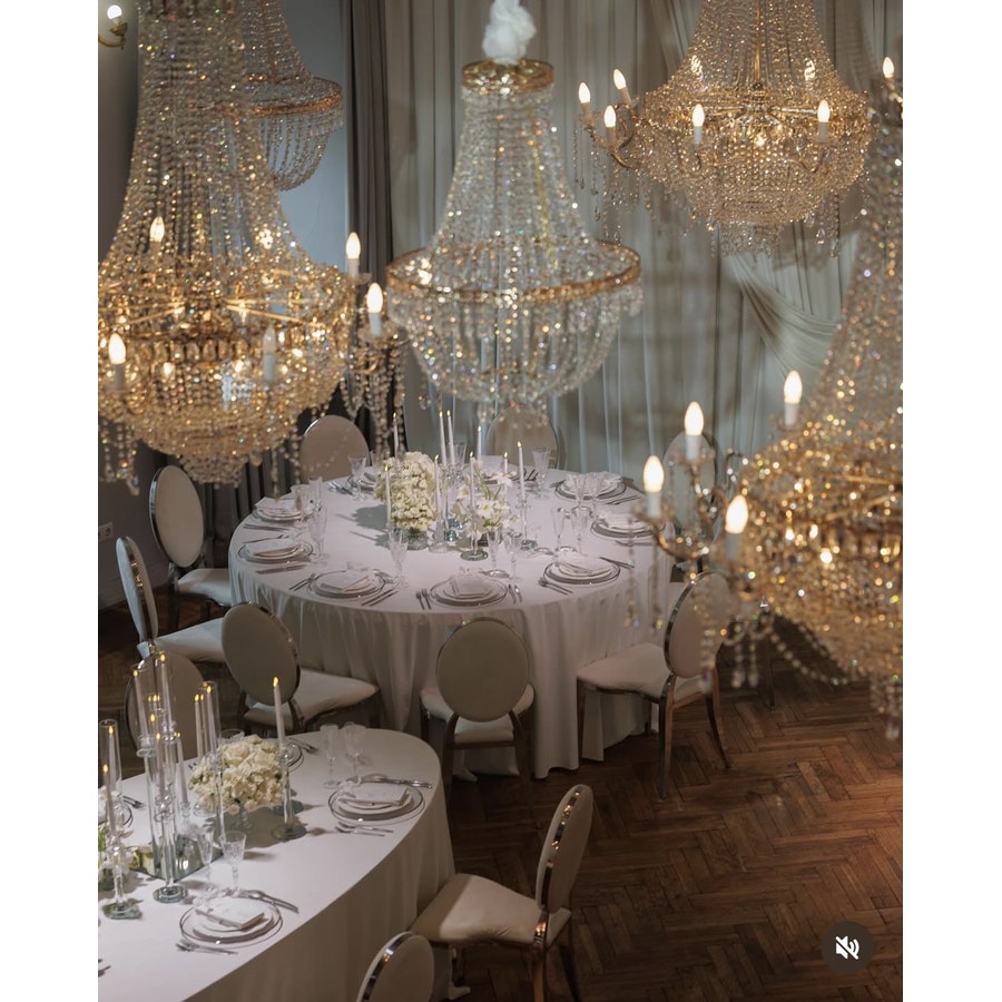 Стул «Вашингтон» серебряный, молочные подушки из бархата - Фото миниатюра 2