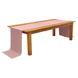 Раннер льняной лавандовый