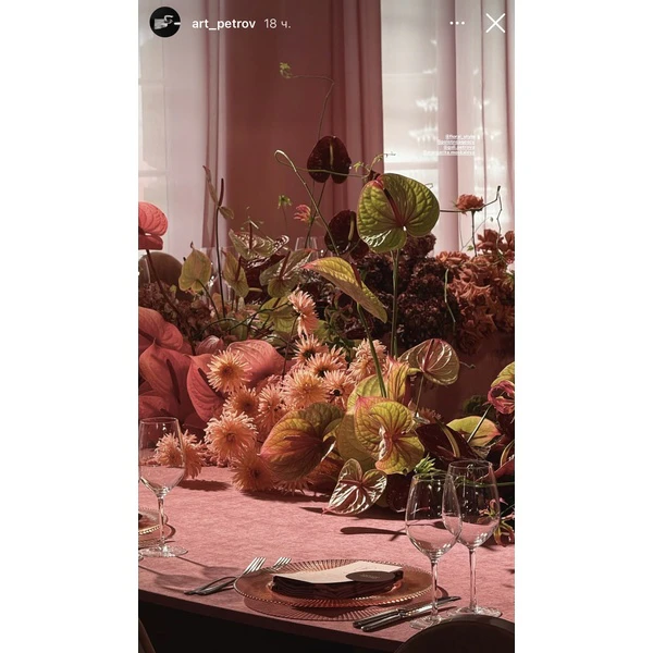 Подстановочная тарелка «Элва» мелон - Фото 2