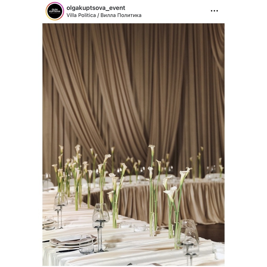 Салфетка бархатная серо-бежевая - Фото миниатюра 2