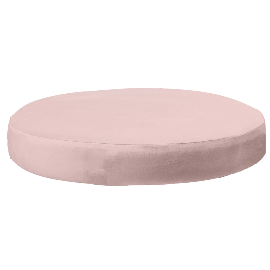 Чехол сидушка к стулу Тотем, пыльно-розовый бархат - Фото миниатюра 1