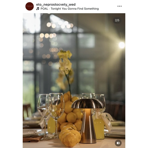 Led светильник «Боле» серебряный