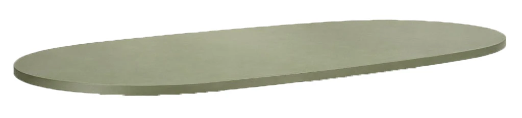 Чехол для столешницы овального стола Арис, пыльно-зеленый бархат