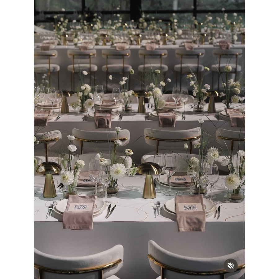 Стул «Лира» золотой, белый теплый бархат - Фото миниатюра 3