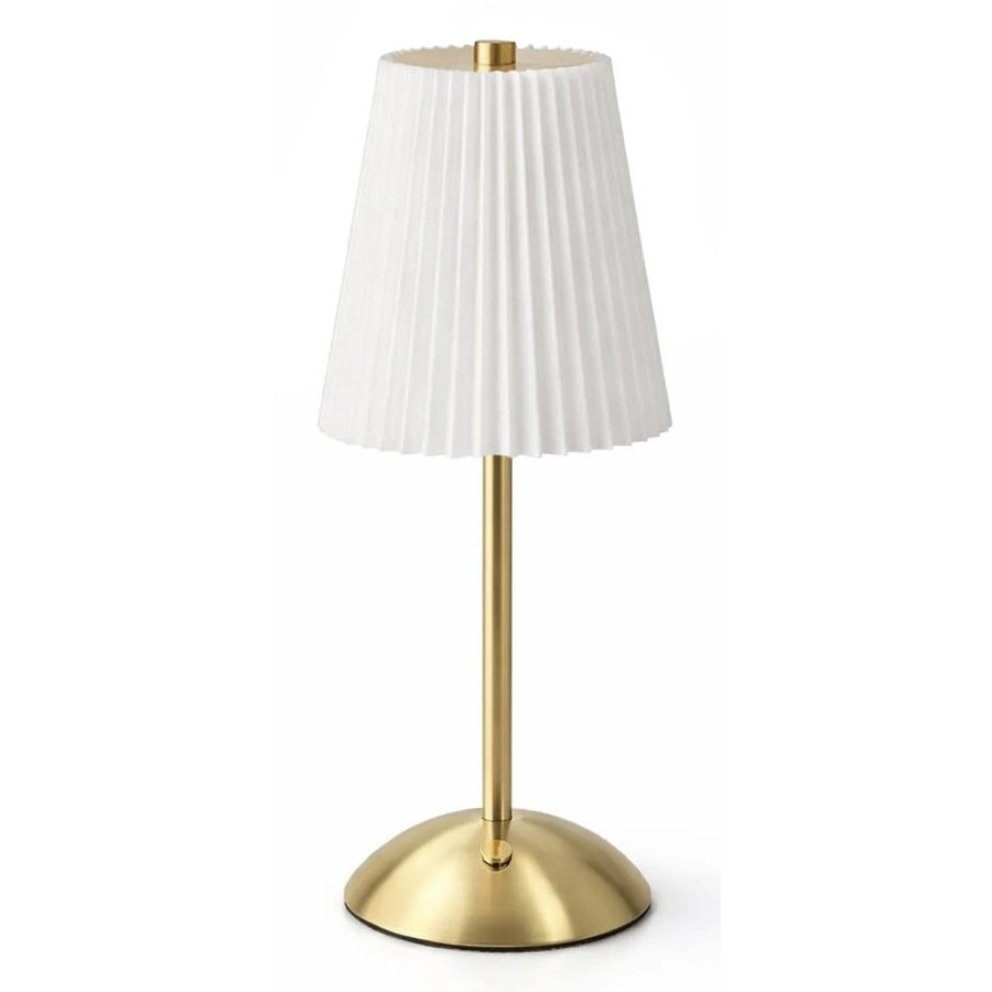 Светильник «Альба» с белым абажуром - Фото основное 1