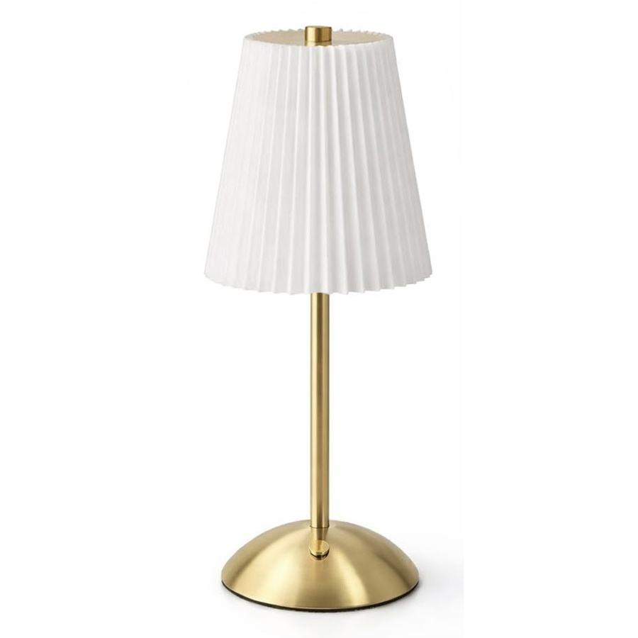 Светильник «Альба» с белым абажуром - Фото миниатюра 1