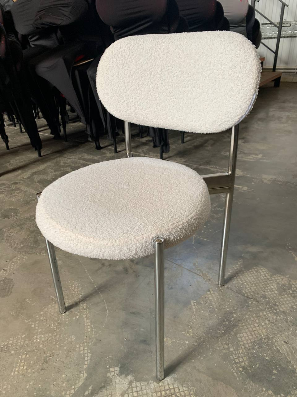 Стул Модерн Серебро, Тедди