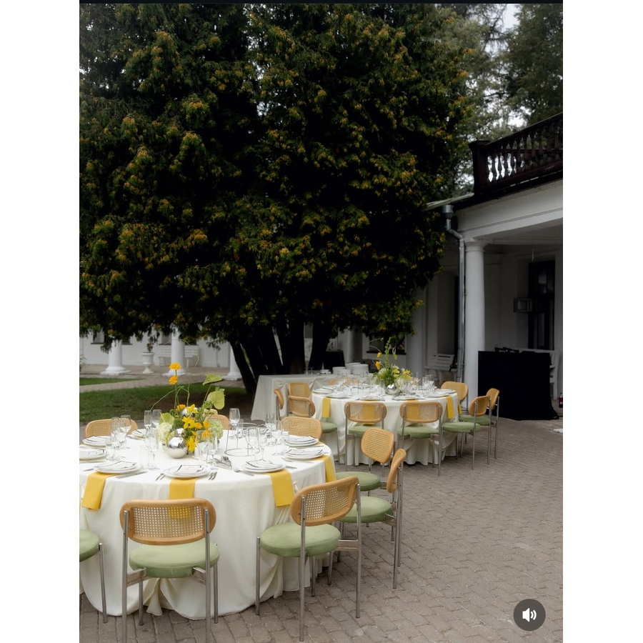 Стул Модерн Серебро, Натуральный ротанг + Матча - Фото миниатюра 6