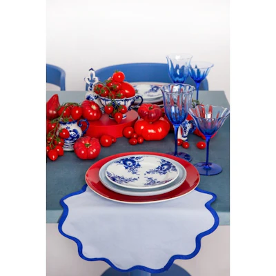 Салфетка-плейсмат Сквош, Гжель - изображение 9