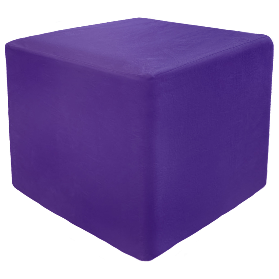 Пуф квадратный Точка, велюр, Таинственный фиолетовый - Фото миниатюра 1