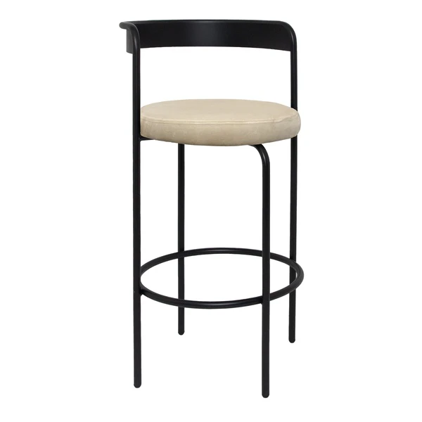 Стул барный Колори, Лакричный леденец + Кремовый бисквит