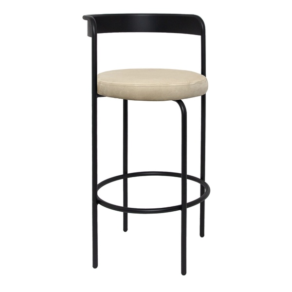 Стул барный Колори, Лакричный леденец + Кремовый бисквит