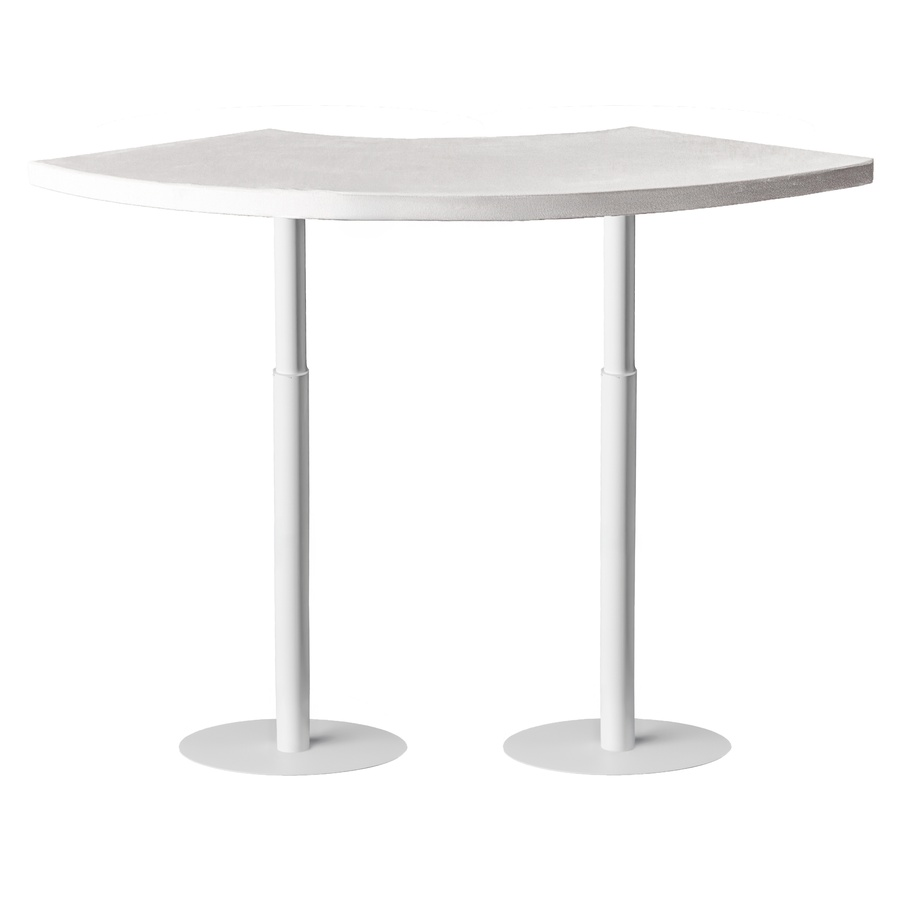 Стол коктейльный Твист Змейка С, Рафаэлло + Млечный путь (телескопические ноги) - Фото миниатюра 1