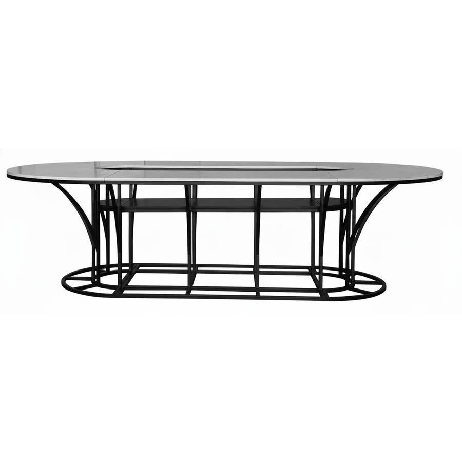 Стол Тьюлип (размер С), Черный (перекрас)   - Фото миниатюра 1