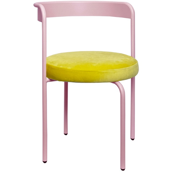 Стул Колори, Розовая помада + Желтая субмарина