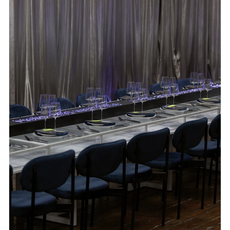 Стул Модерн Черный, Глубокий синий - Фото миниатюра 7