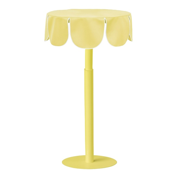 Комплект Стол "Да,капитан" Твист, Лимонный капкейк + Желтая субмарина с белым кантом, велюр