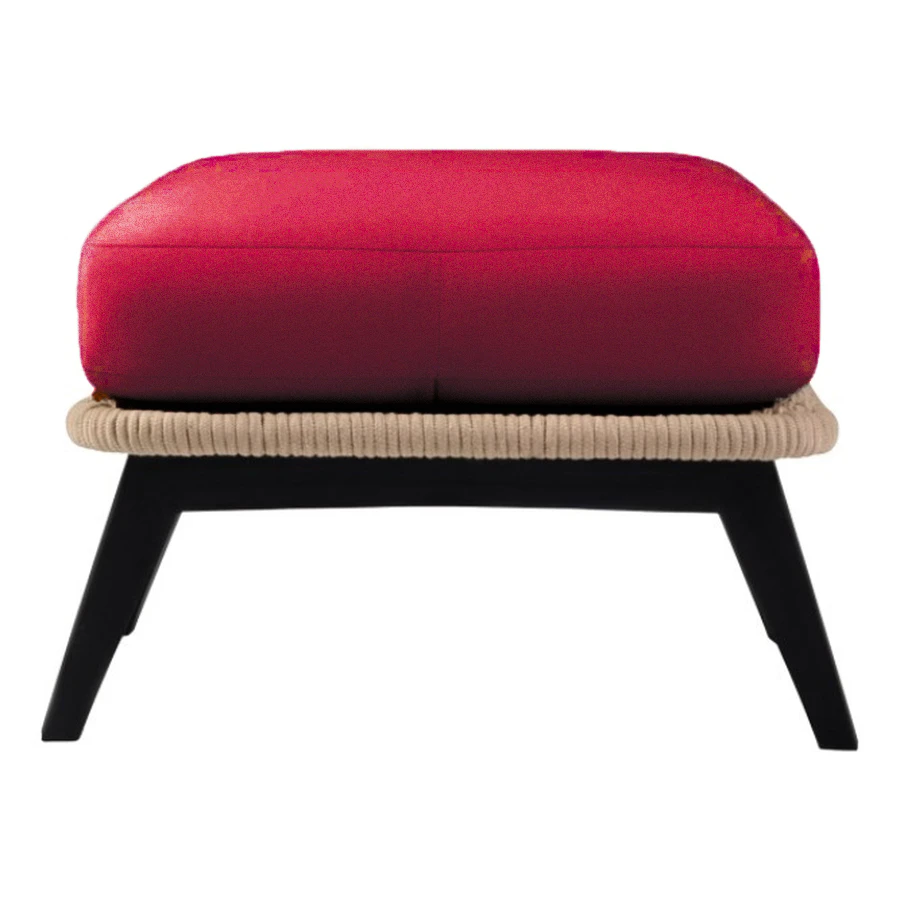 Пуф Ван Гог Малиново-красный