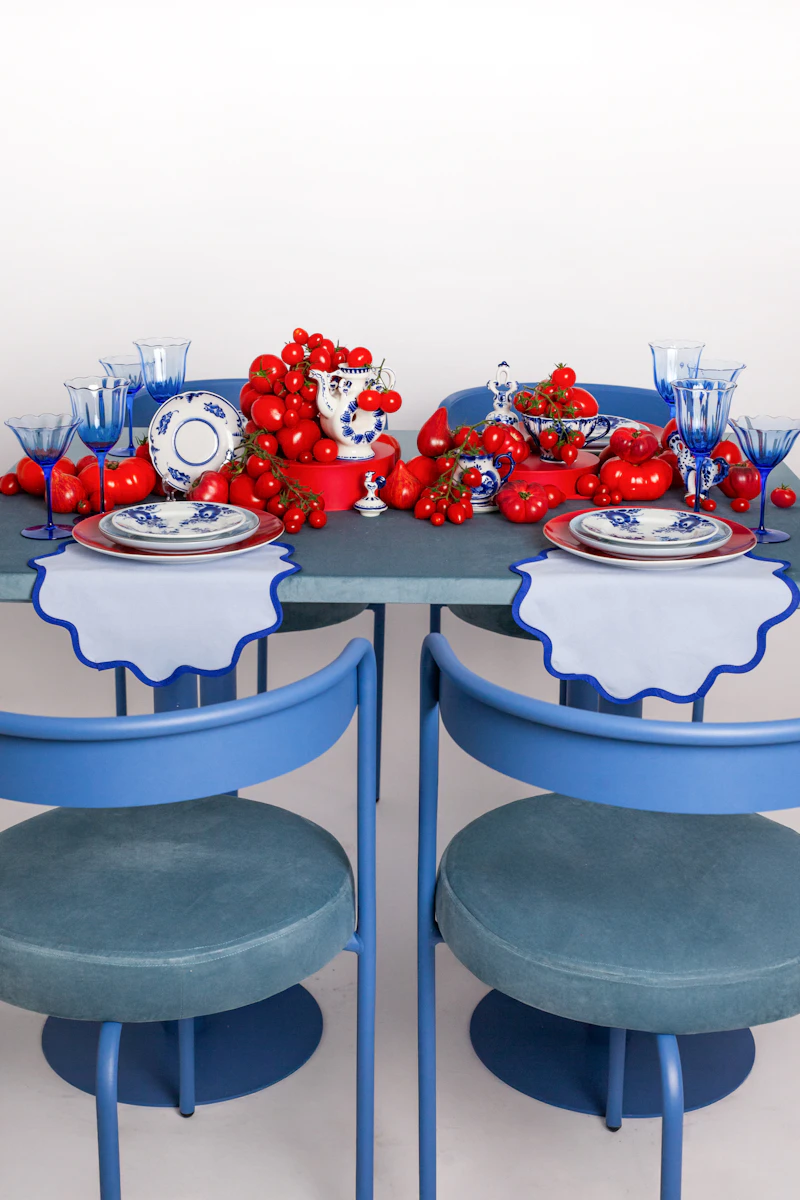 Салфетка-плейсмат Сквош, Гжель