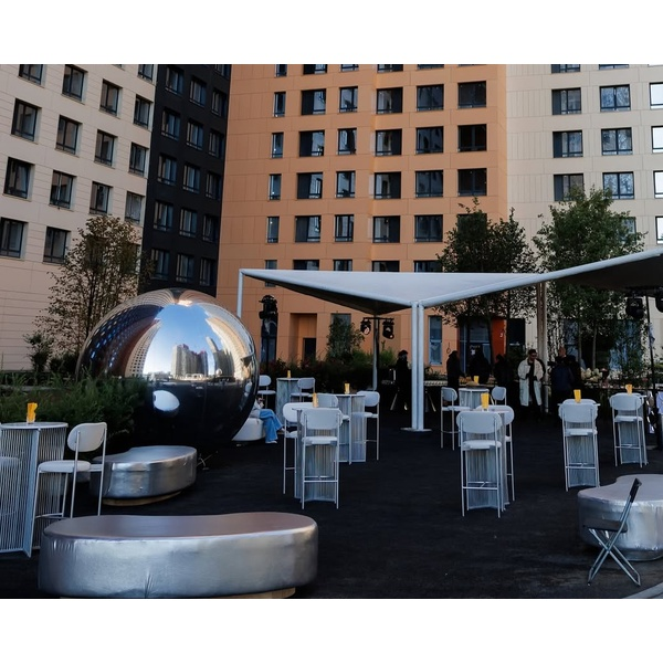 Стул барный Модерн Комфи Млечный путь  (любой цвет каркаса) - Фото 2