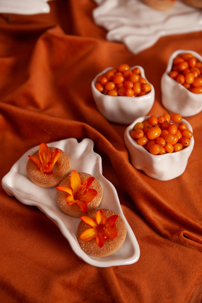 Емкость для подачи закусок Устрица-1