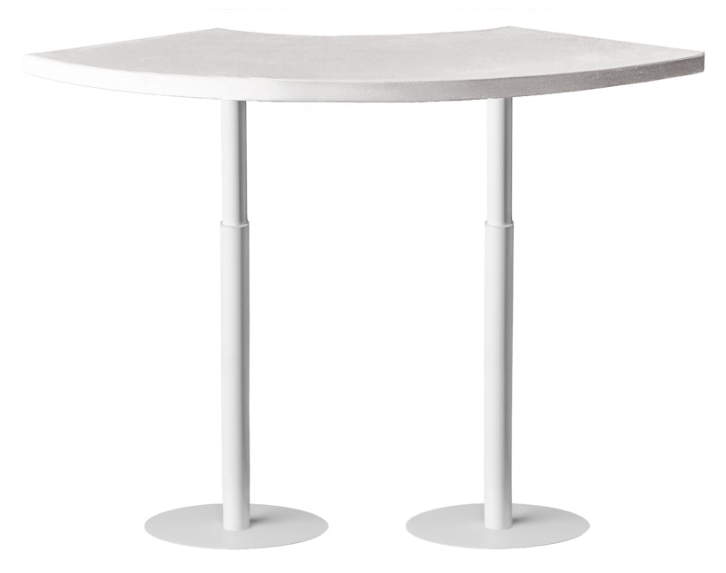 Стол коктейльный Твист Змейка С, Рафаэлло + Млечный путь (телескопические ноги)