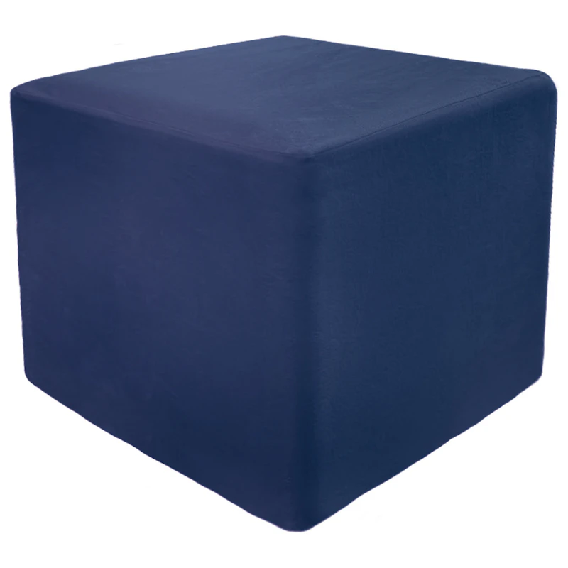 Пуф квадратный Точка, велюр, Дип Спейс