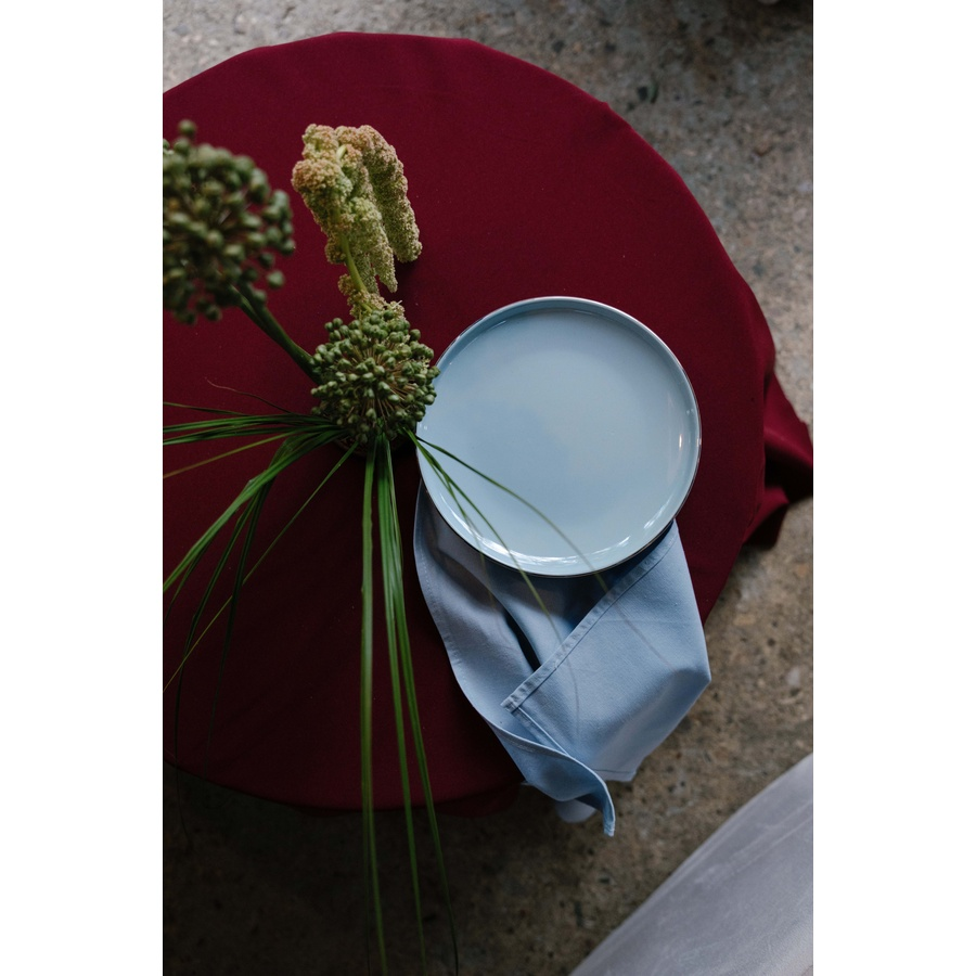 Салфетка из смесового льна, Немного злопамятная незабудка - Фото миниатюра 2