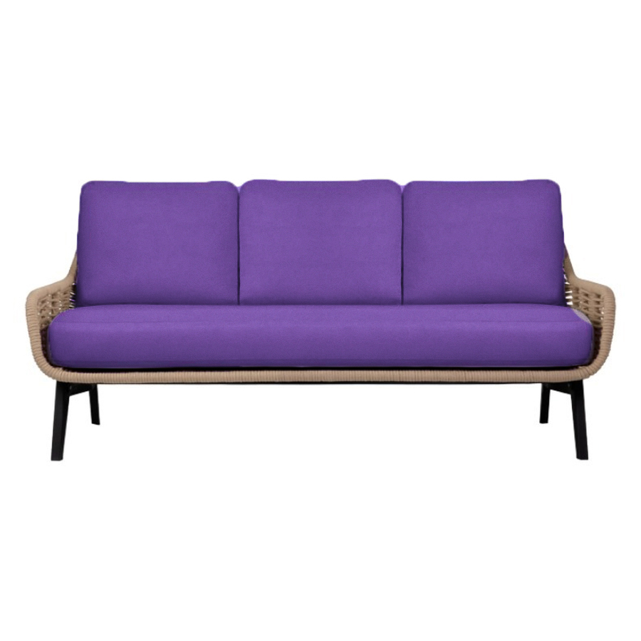 Диван трехместный Ван Гог Таинственный фиолетовый - Фото миниатюра 1