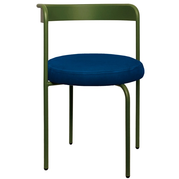 Стул Колори, Фисташковое пралине + Глубокий синий