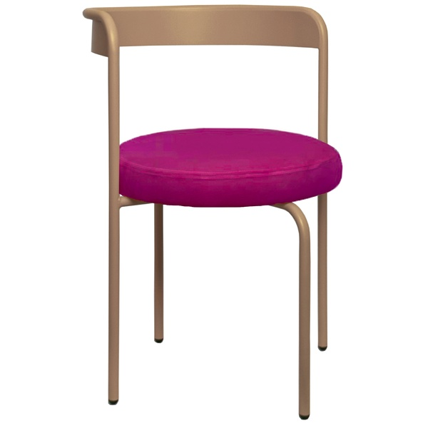 Стул Колори, Капучино + Манящая фуксия 