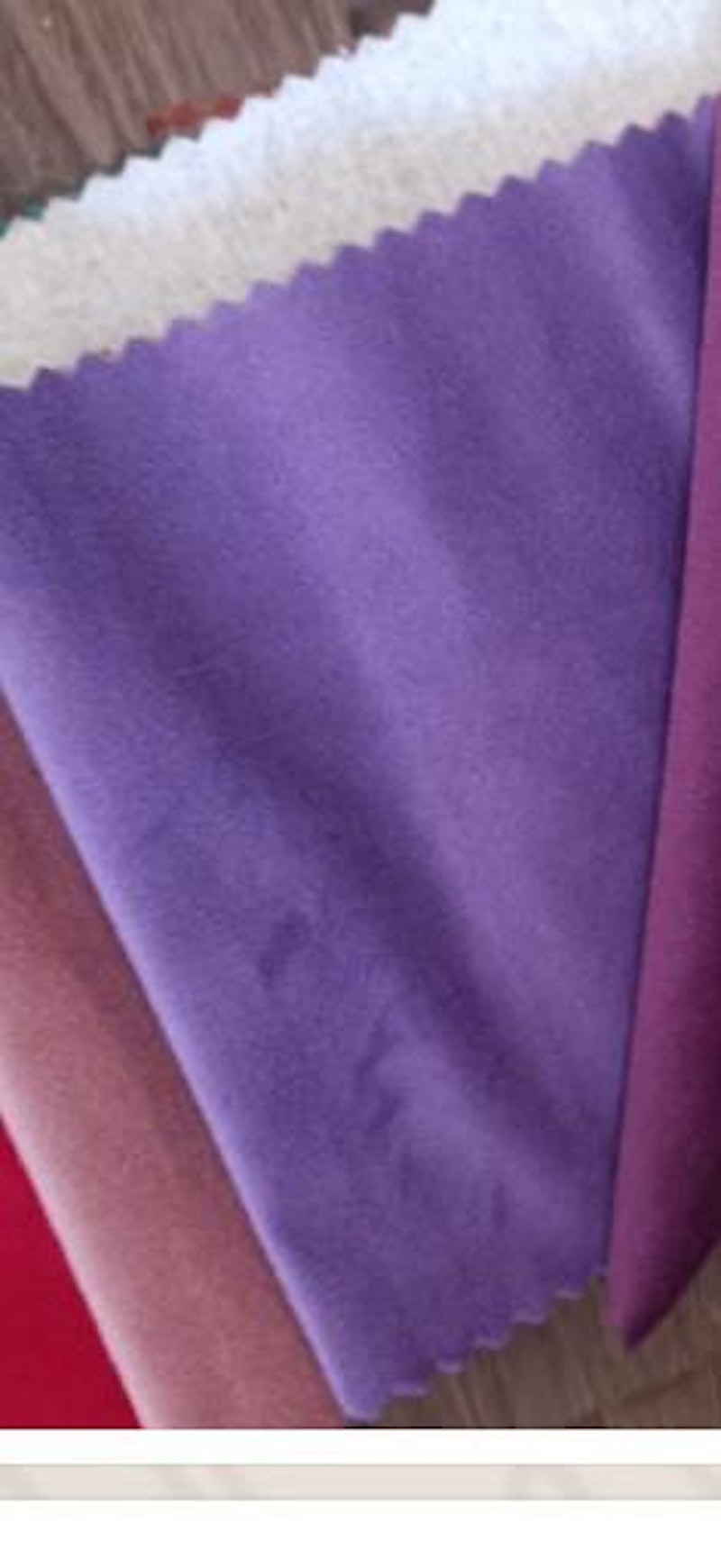 Скатерть велюр, прямоугольная, Таинственный фиолетовый