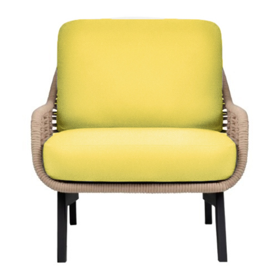 Кресло Ван Гог Желтая субмарина - Фото миниатюра 1