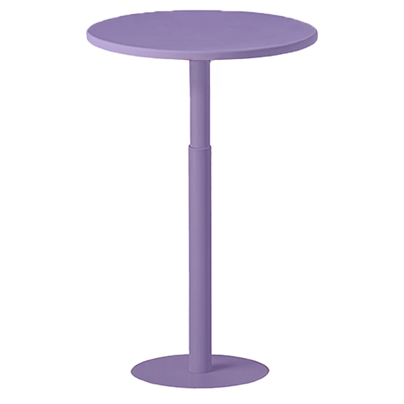 Стол коктейльный Твист Круглый, Фиалковое мороженое + Нежная орхидея