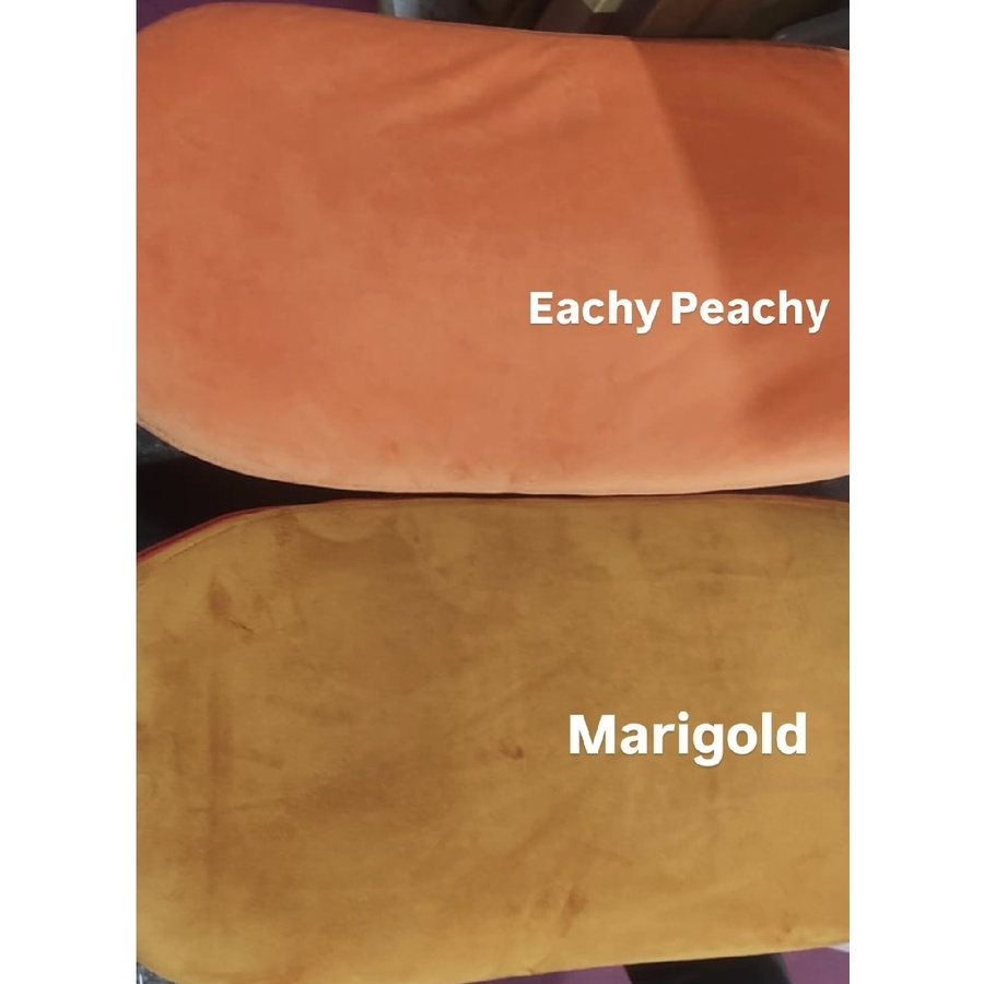 Стул Модерн Черный, Натуральный ротанг + Игривый Персик - Фото миниатюра 2